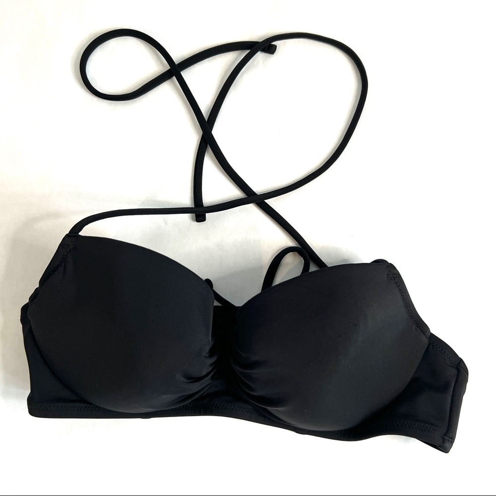 SHADE & SHORE | Women | Black Bikini Swimsuit top | 34B